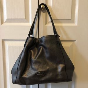 Steel grey coach tote!
